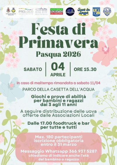 FESTA DI PASQUA 2026